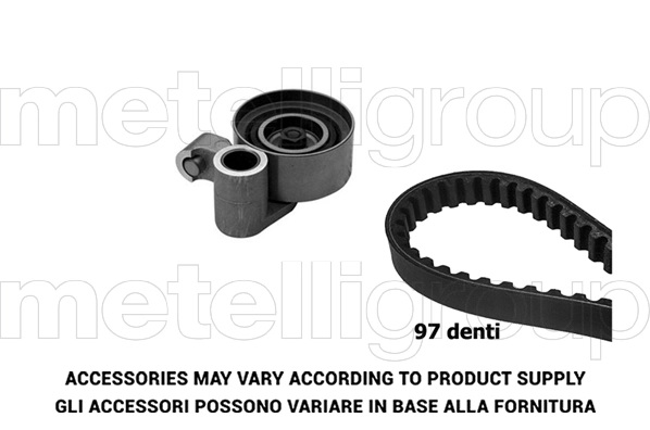 METELLI Fogasszíjkészlet - 29-0270 - TothCarparts