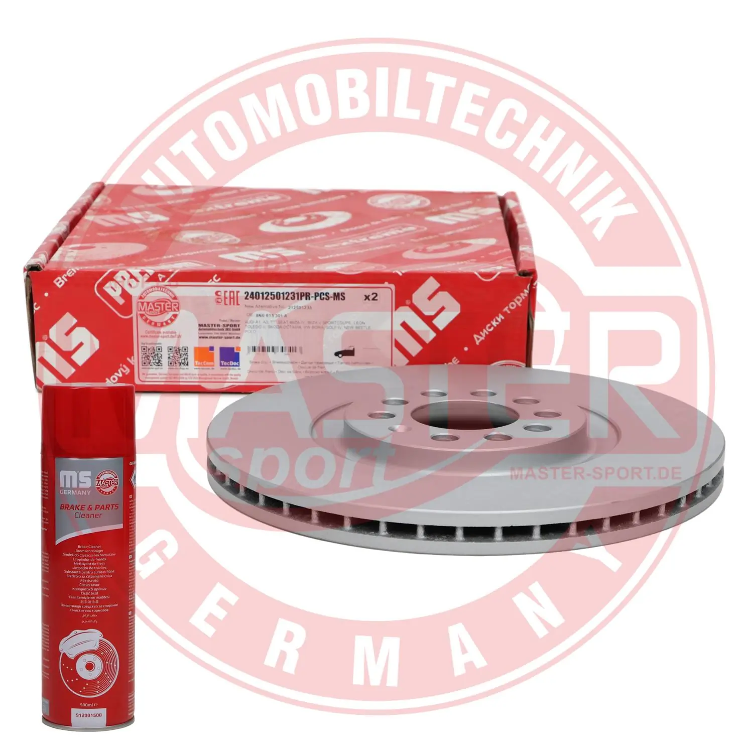 MASTER-SPORT GERMANY féktárcsa - 24012501231PR-PCS-MSP - TothCarparts