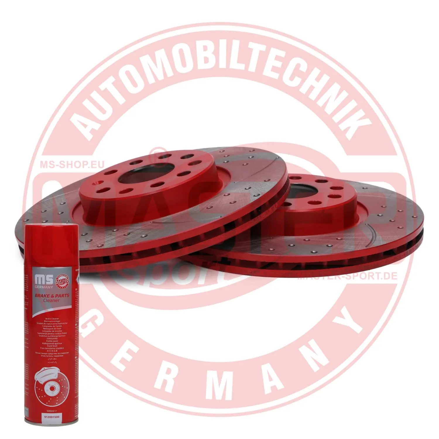 MASTER-SPORT GERMANY féktárcsa - 24012501581SE-SET-MSP - TothCarparts