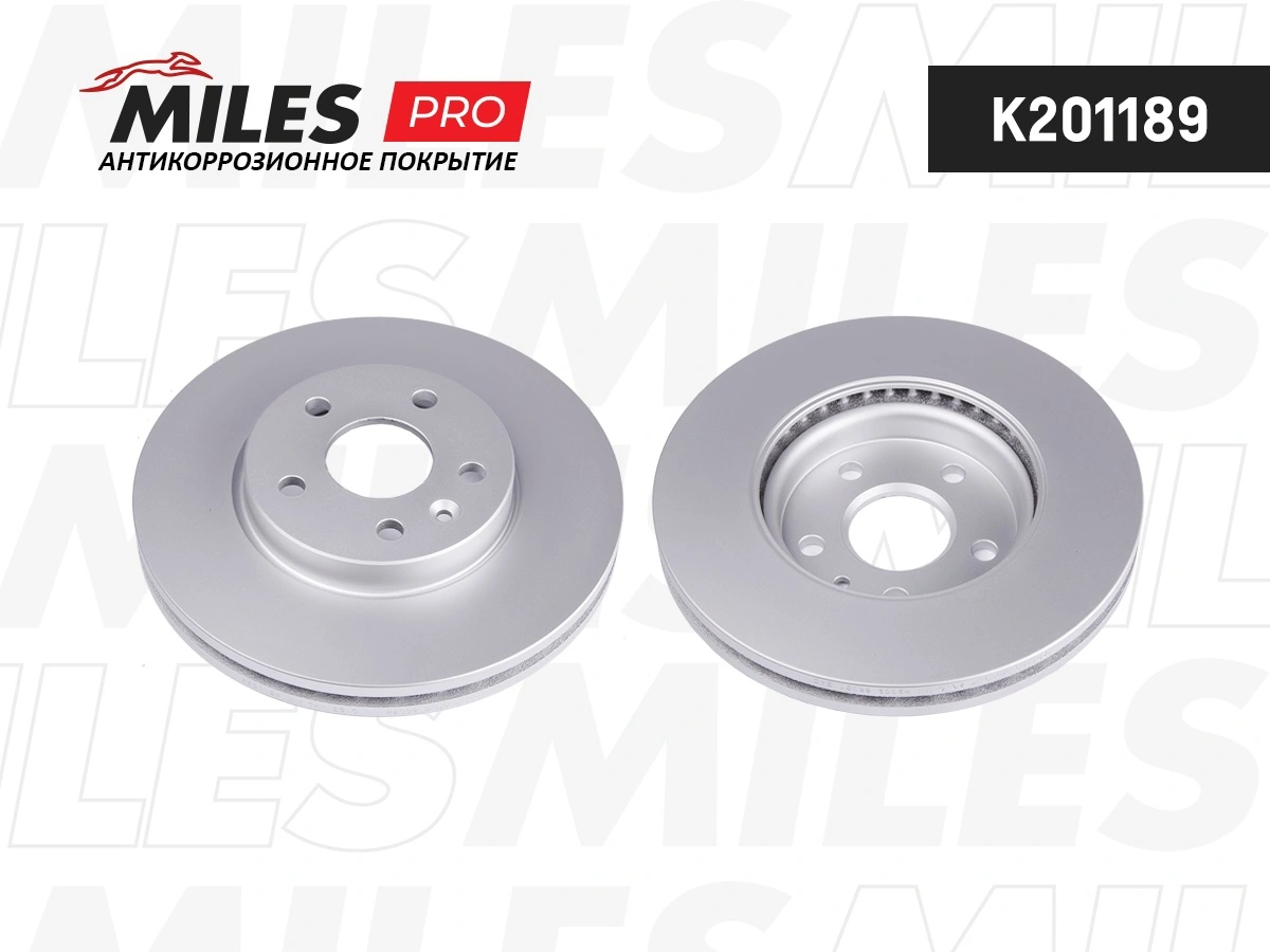 MILES féktárcsa - K201189 - TothCarparts