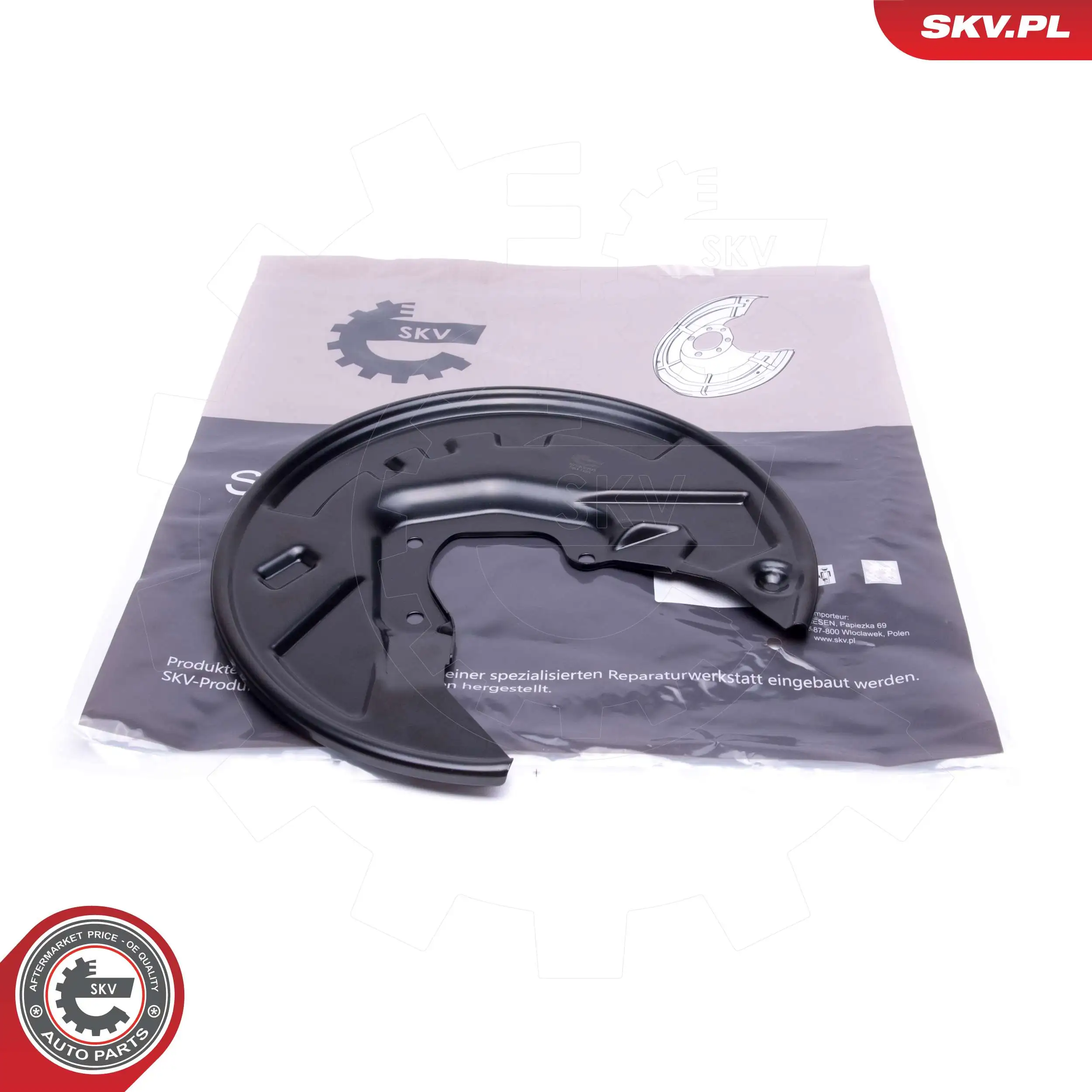 ESEN SKV terelőlemez, féktárcsa - 57SKV703 - TothCarparts