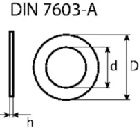 SWG Automotive Tömítőgyűrű, olajleeresztő csavar - 46410200180 - TothCarparts