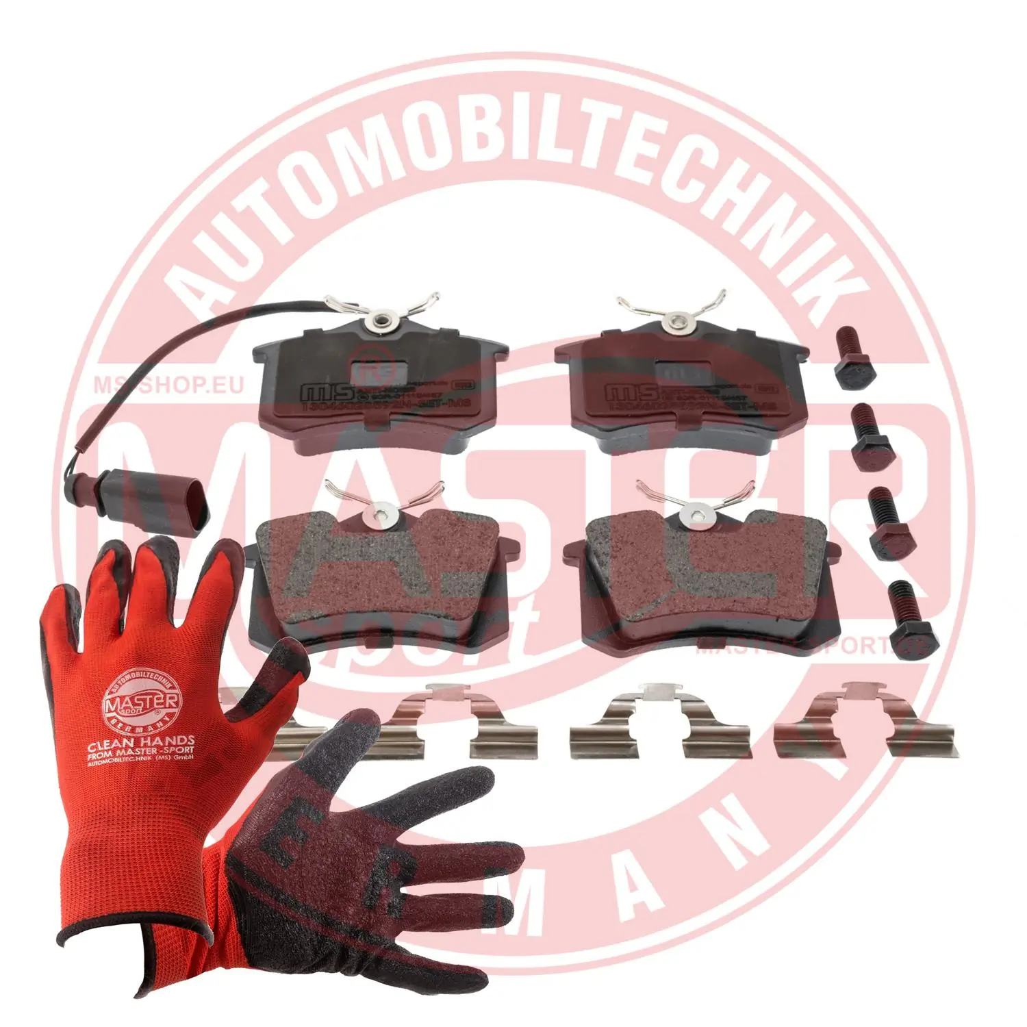MASTER-SPORT GERMANY fékbetétkészlet, tárcsafék - 13046028592N-SET-MSP - TothCarparts