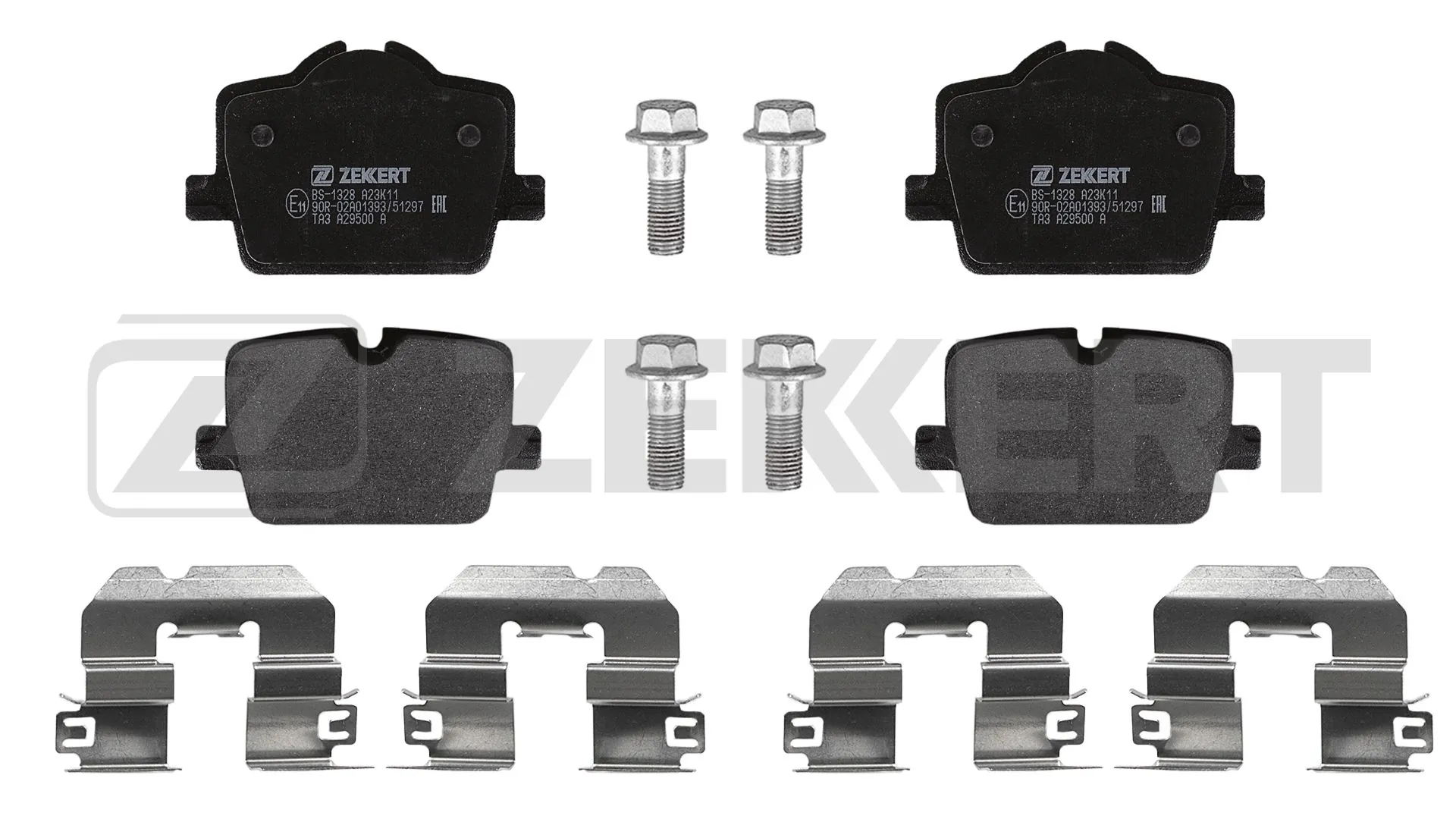 ZEKKERT fékbetétkészlet, tárcsafék - BS-1328 - TothCarparts