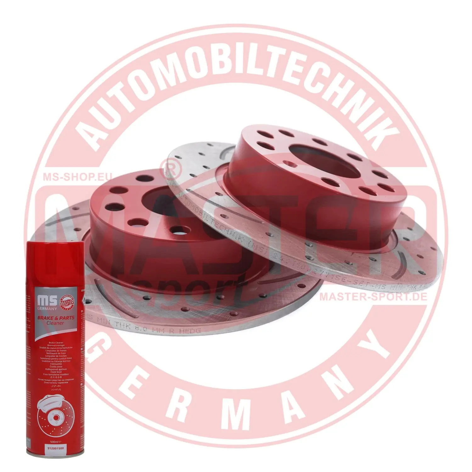 MASTER-SPORT GERMANY féktárcsa - 24011002771SE-SET-MSP - TothCarparts