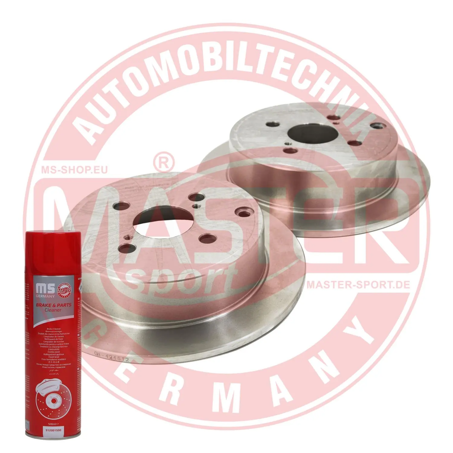 MASTER-SPORT GERMANY féktárcsa - 24010901381-SET-MSP - TothCarparts