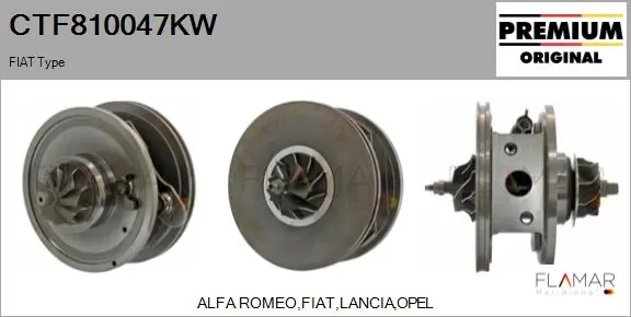 FLAMAR Törzscsoport, turbótöltő - CTF810047KW - TothCarparts