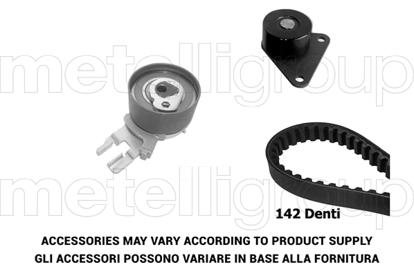 METELLI Fogasszíjkészlet - 29-0044 - TothCarparts