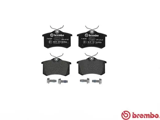 A.B.S. fékbetétkészlet, tárcsafék - P 68 024 - TothCarparts
