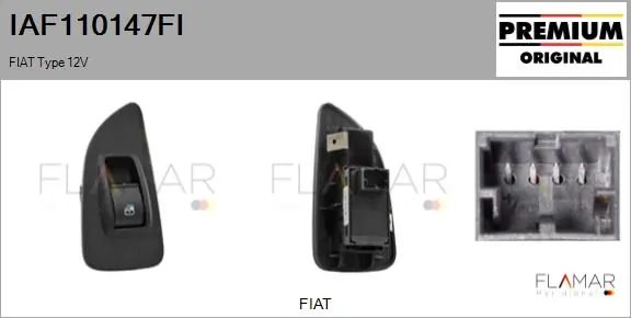 FLAMAR kapcsoló, ablakemelő - IAF110147FI - TothCarparts