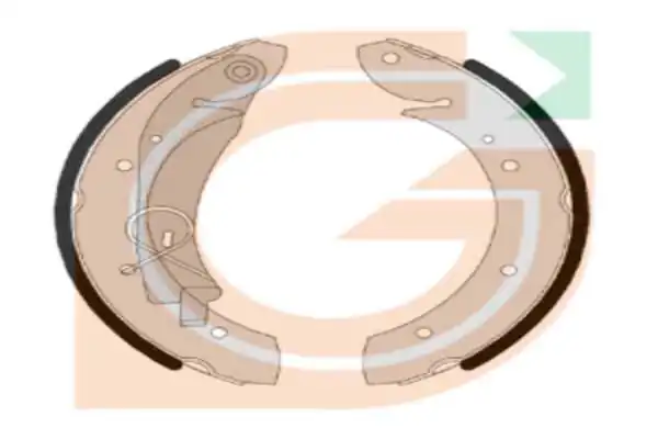 GAMA-SA fékpofakészlet - GB10007 - TothCarparts