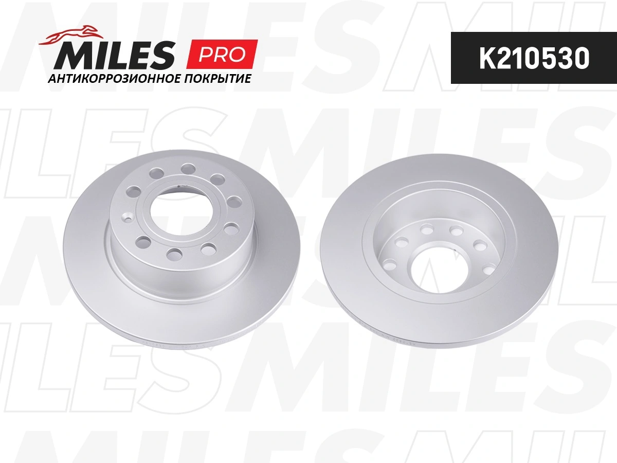MILES féktárcsa - K210530 - TothCarparts