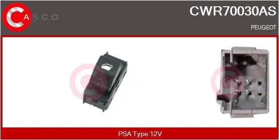 CASCO kapcsoló, ablakemelő - CWR70030AS - TothCarparts