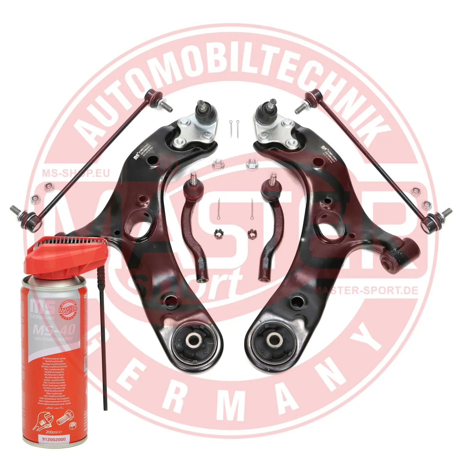 MASTER-SPORT GERMANY Vezetőkarkészlet, kerékfelfüggesztés - 36903-KIT-MSP - TothCarparts