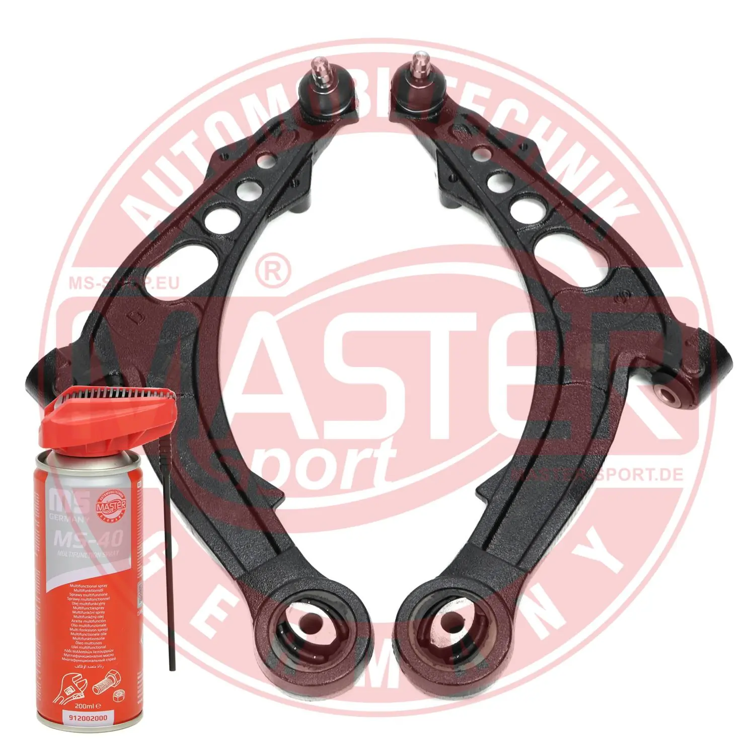 MASTER-SPORT GERMANY Vezetőkarkészlet, kerékfelfüggesztés - 37017/1-KIT-MSP - TothCarparts