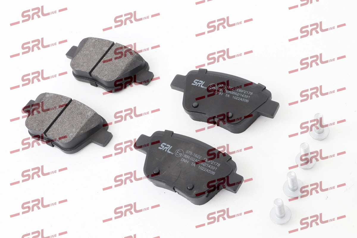 SRLine fékbetétkészlet, tárcsafék - S70-1622 - TothCarparts