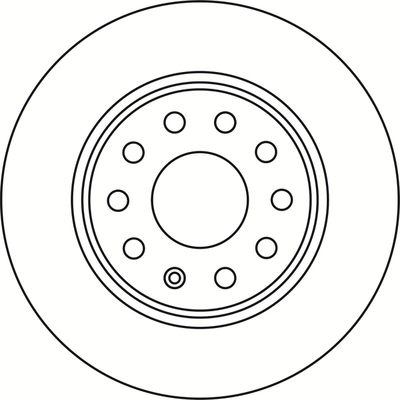 ABTEX féktárcsa - BD1757S - TothCarparts
