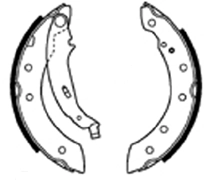 ABTEX fékpofakészlet - ABS519 - TothCarparts