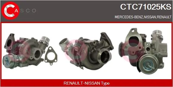 CASCO töltő, feltöltés - CTC71025KS - TothCarparts
