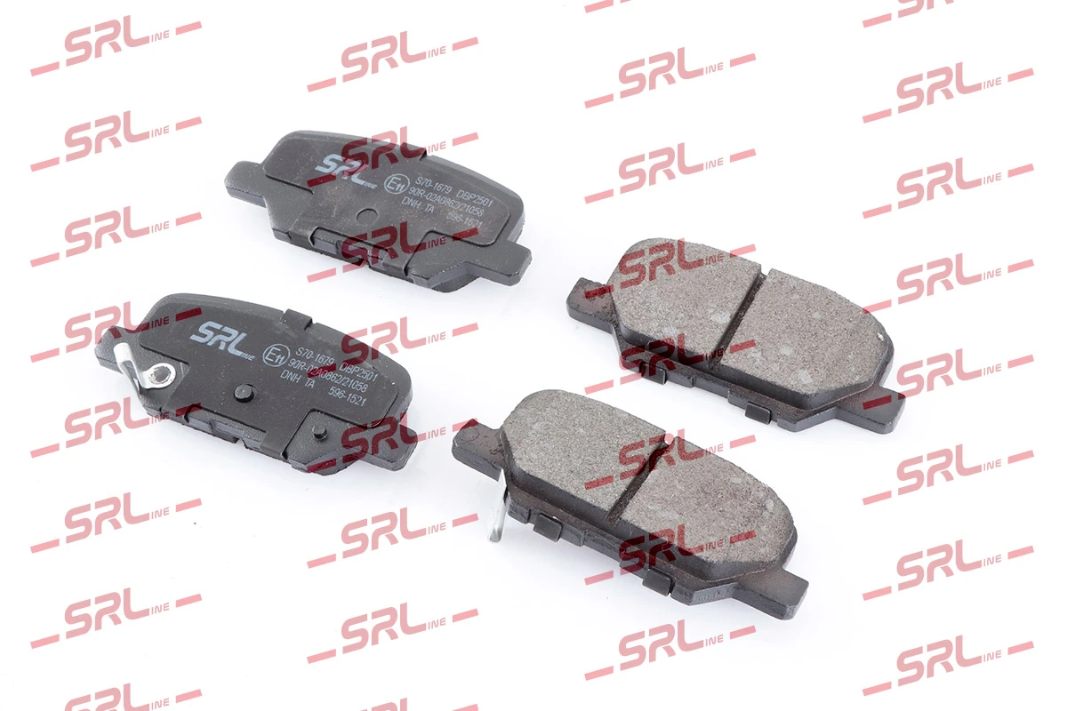 SRLine fékbetétkészlet, tárcsafék - S70-1679 - TothCarparts