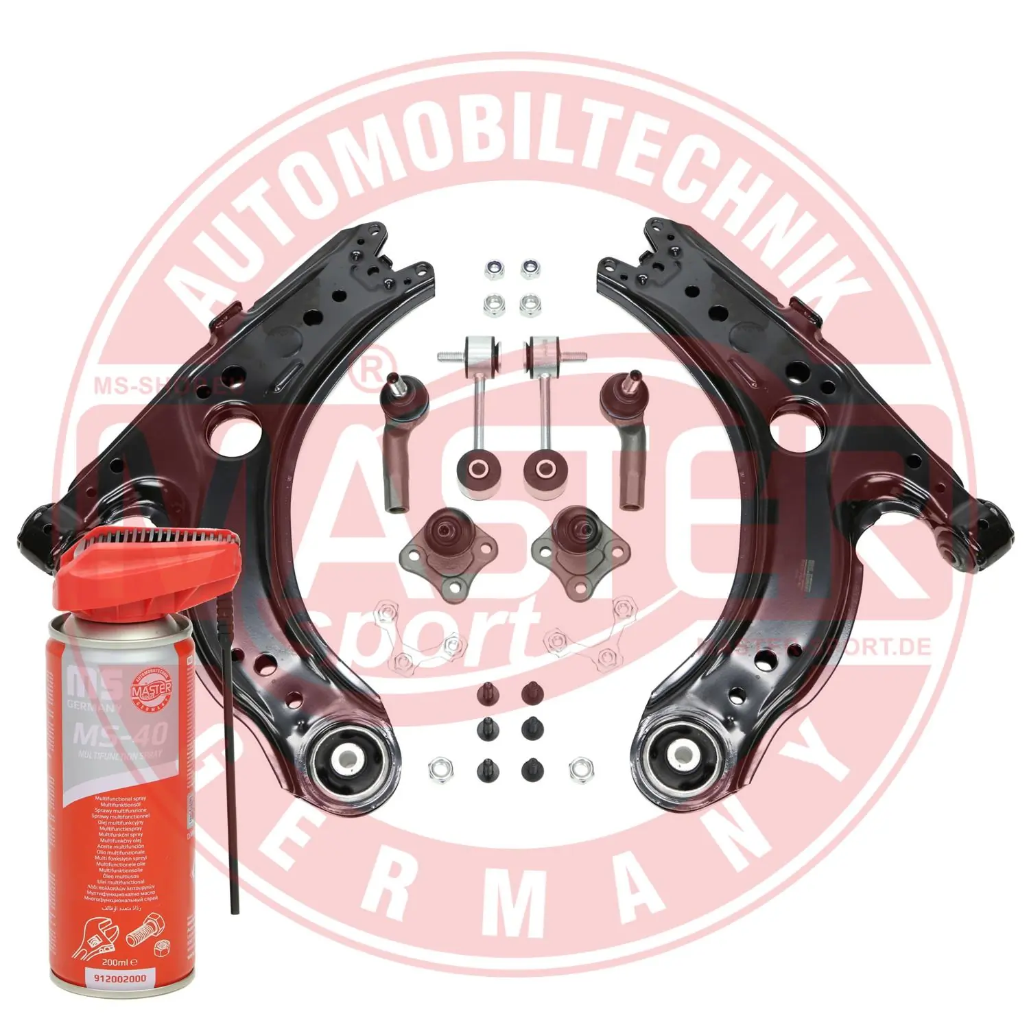 MASTER-SPORT GERMANY Vezetőkarkészlet, kerékfelfüggesztés - 36812-SET-MSP - TothCarparts
