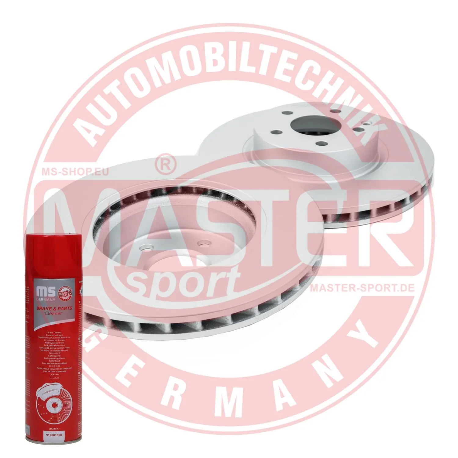 MASTER-SPORT GERMANY féktárcsa - 24012801421-SET-MSP - TothCarparts