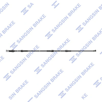 Hi-Q figyelmezető kontaktus, fékbetétkopás - SWS1602 - TothCarparts