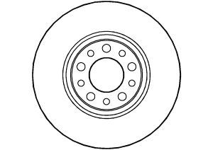 ABTEX féktárcsa - BD1309V - TothCarparts