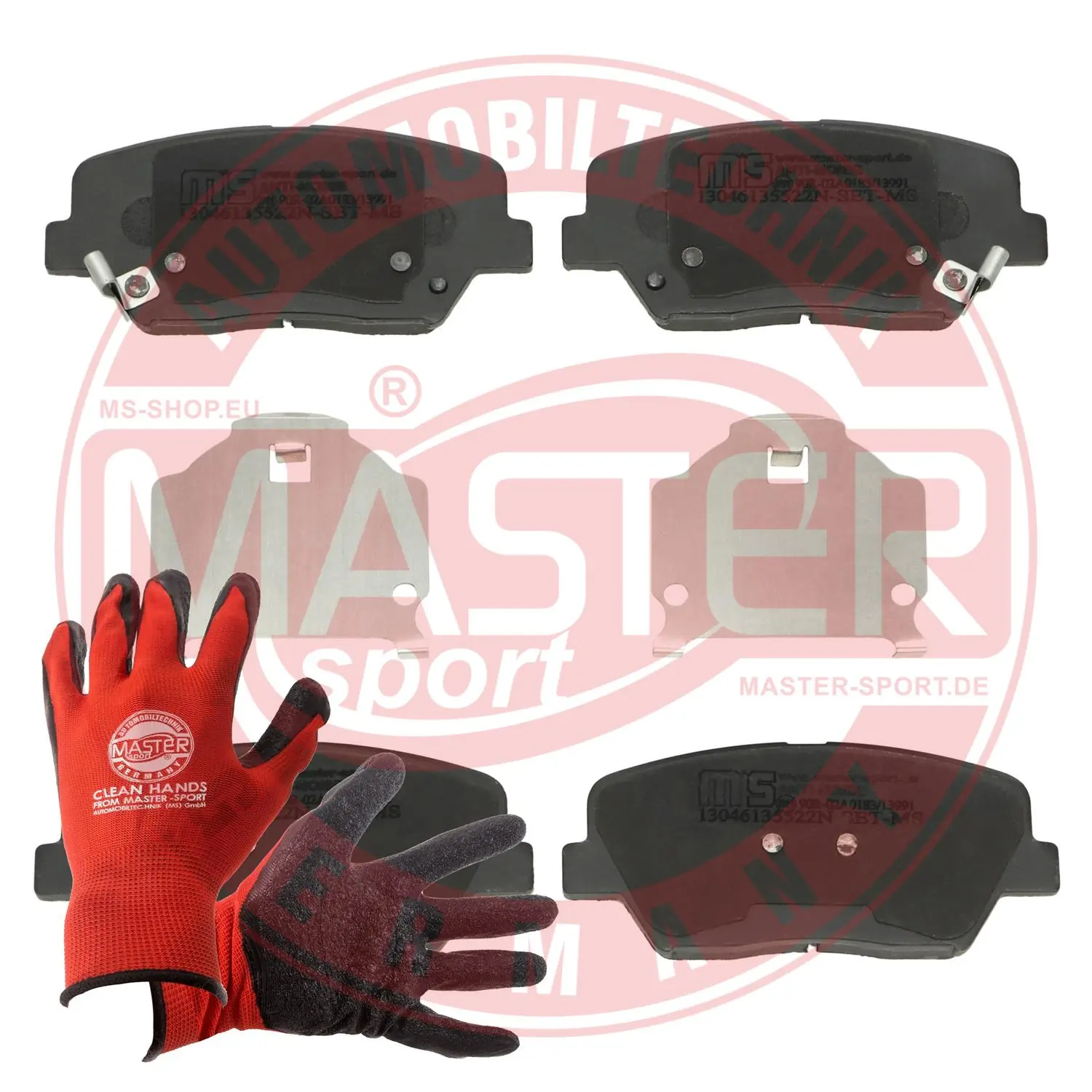 MASTER-SPORT GERMANY fékbetétkészlet, tárcsafék - 13046135522N-SET-MSP - TothCarparts