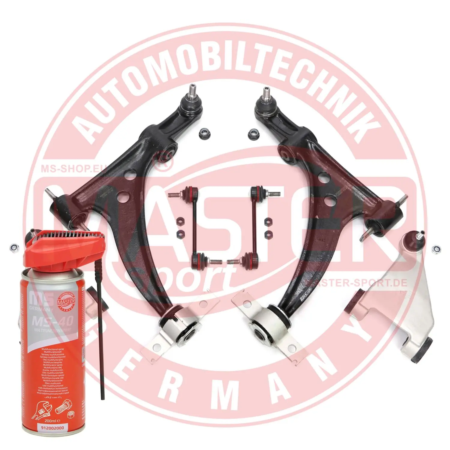 MASTER-SPORT GERMANY Vezetőkarkészlet, kerékfelfüggesztés - 37023-KIT-MSP - TothCarparts