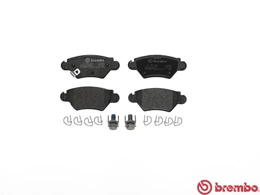 A.B.S. fékbetétkészlet, tárcsafék - P 59 031 - TothCarparts