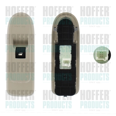 HOFFER kapcsoló, ablakemelő - 2106849 - TothCarparts