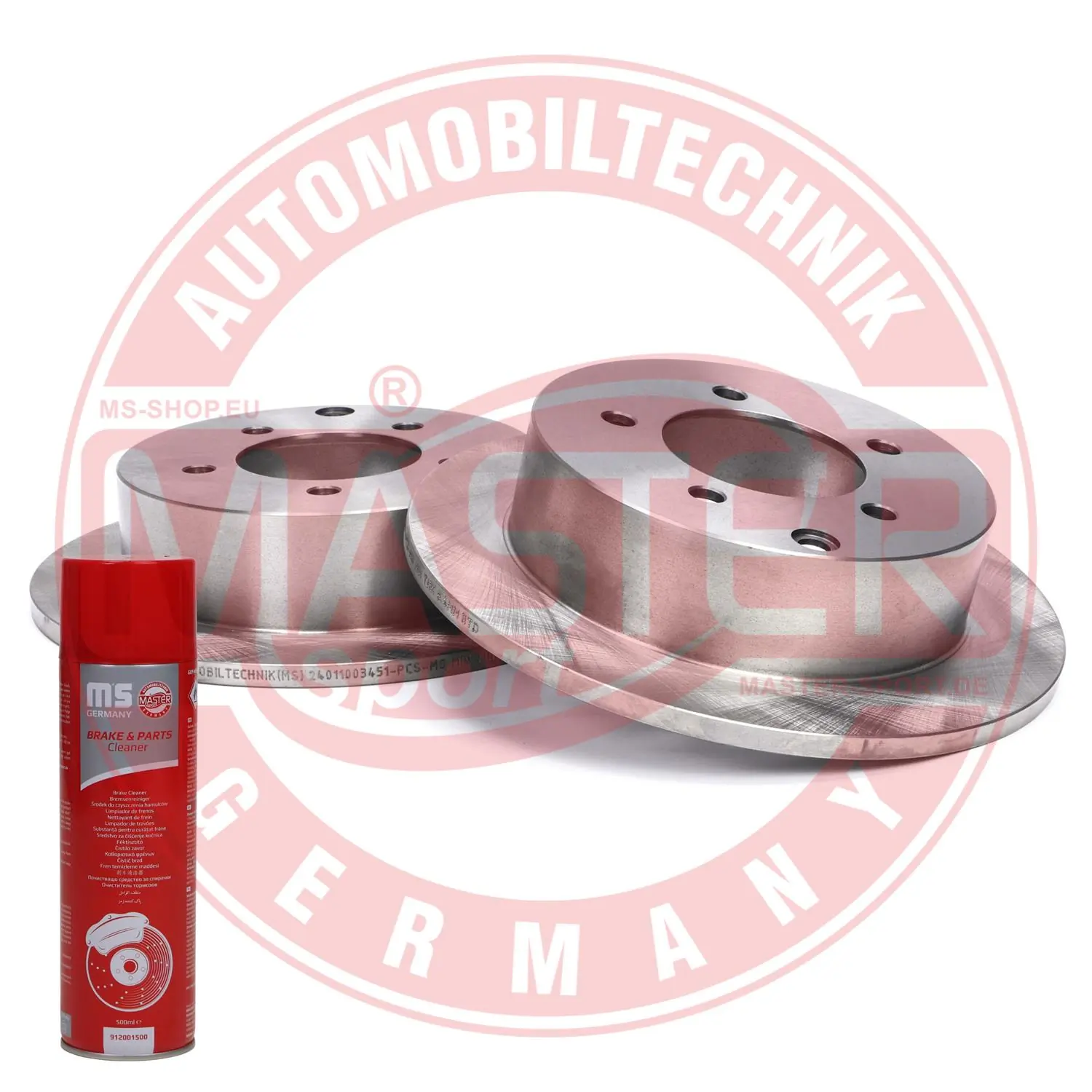 MASTER-SPORT GERMANY féktárcsa - 24011003451-SET-MSP - TothCarparts