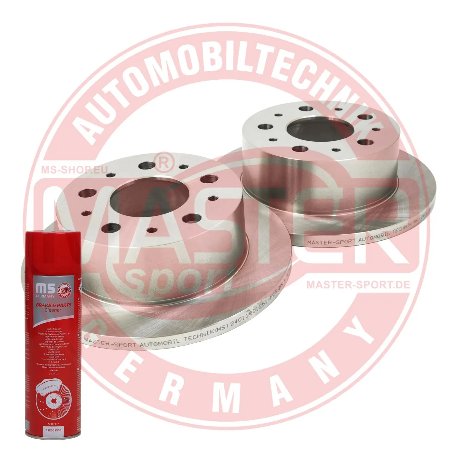 MASTER-SPORT GERMANY féktárcsa - 24011601251-SET-MSP - TothCarparts