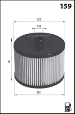 LUCAS Üzemanyagszűrő - LFDE142 - TothCarparts