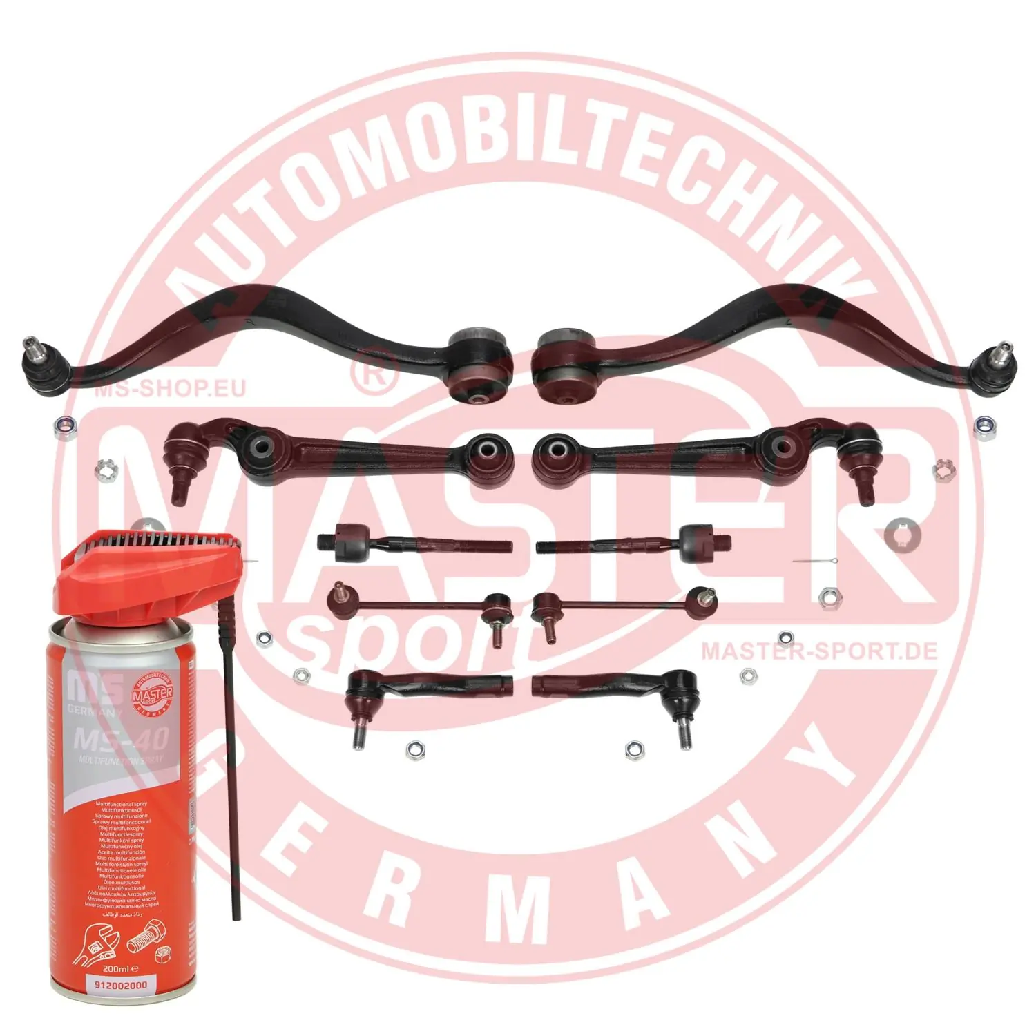 MASTER-SPORT GERMANY Vezetőkarkészlet, kerékfelfüggesztés - 37002/2-KIT-MSP - TothCarparts