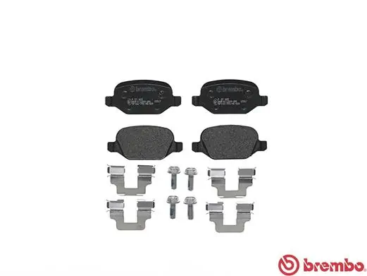 A.B.S. fékbetétkészlet, tárcsafék - P 23 065 - TothCarparts