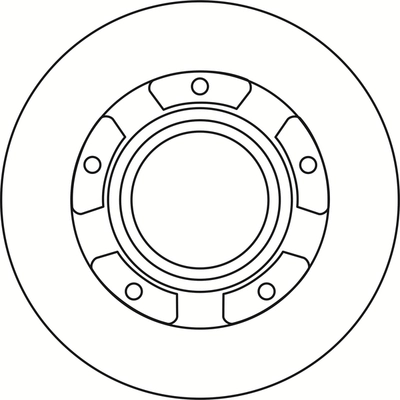ABTEX féktárcsa - BD1825S - TothCarparts