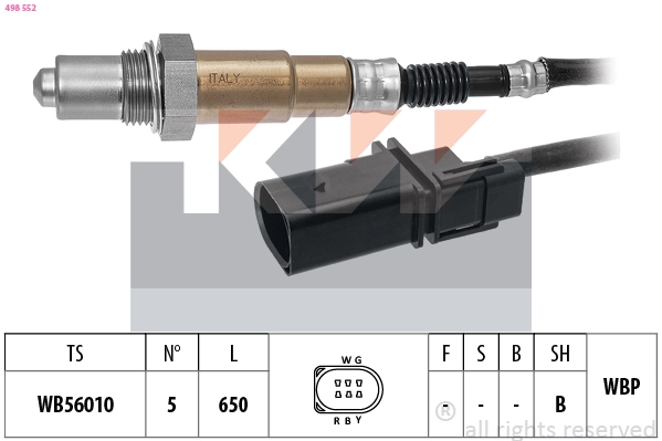 KW lambdaszonda - 498 552 - TothCarparts