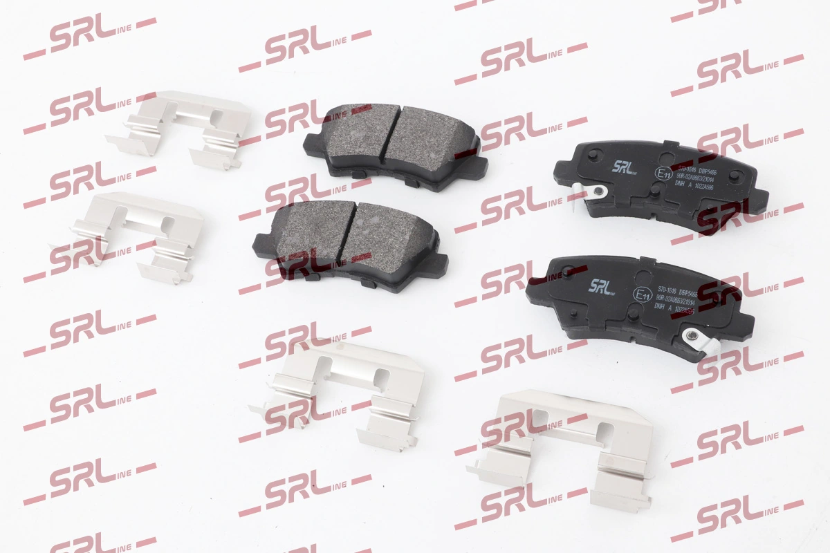 SRLine fékbetétkészlet, tárcsafék - S70-1618 - TothCarparts
