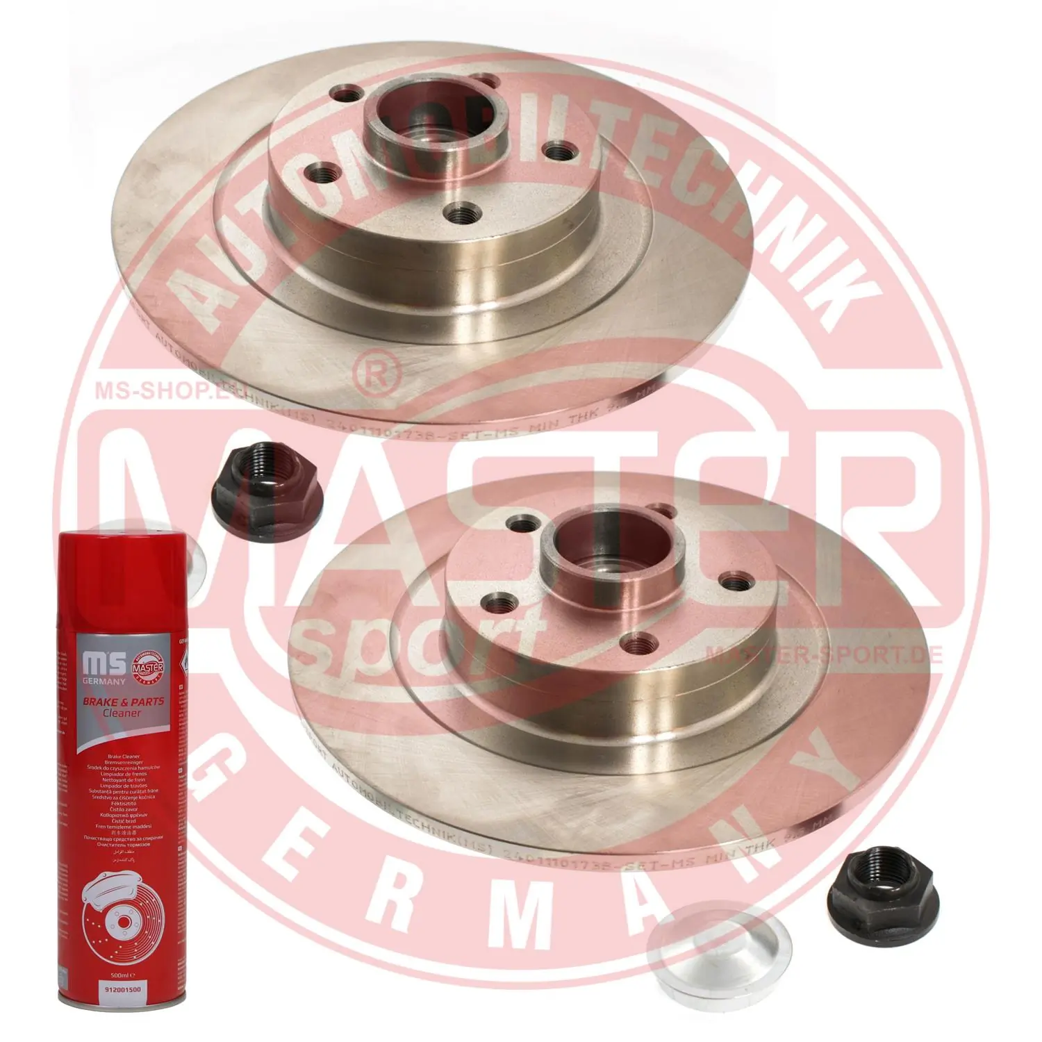MASTER-SPORT GERMANY féktárcsa - 2401110173B-SET-MSP - TothCarparts