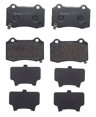 A.B.S. fékbetétkészlet, tárcsafék - P 30 074 - TothCarparts