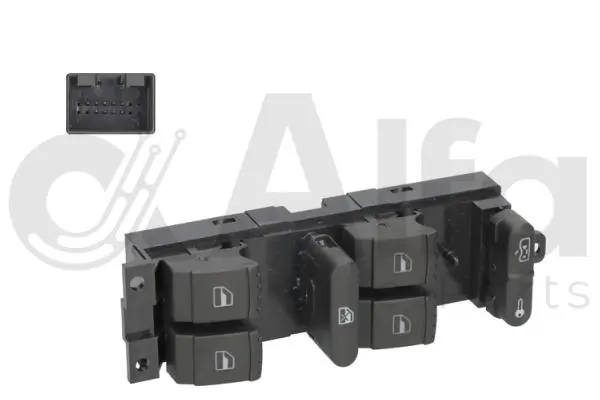 Alfa e-Parts kapcsoló, ablakemelő - AF00438 - TothCarparts