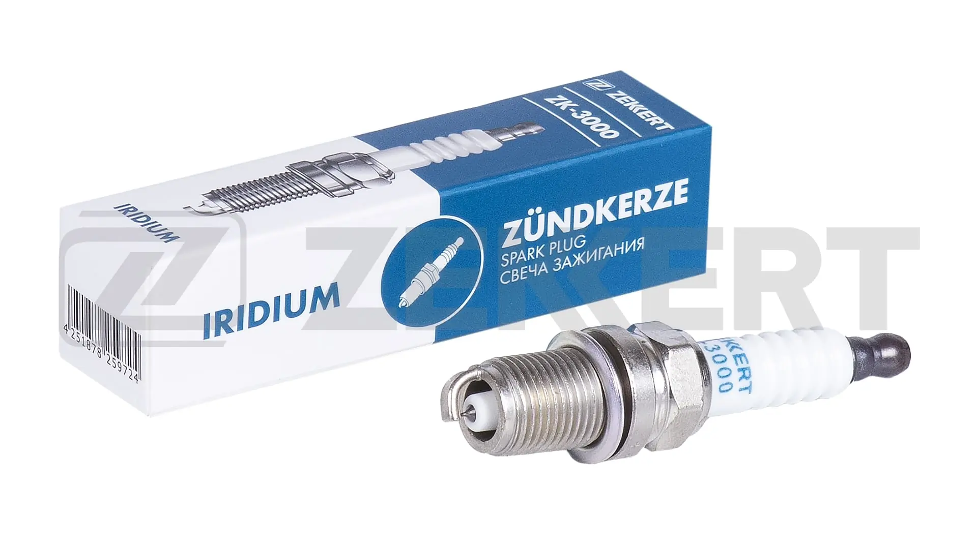 ZEKKERT gyújtógyertya - ZK-3000 - TothCarparts