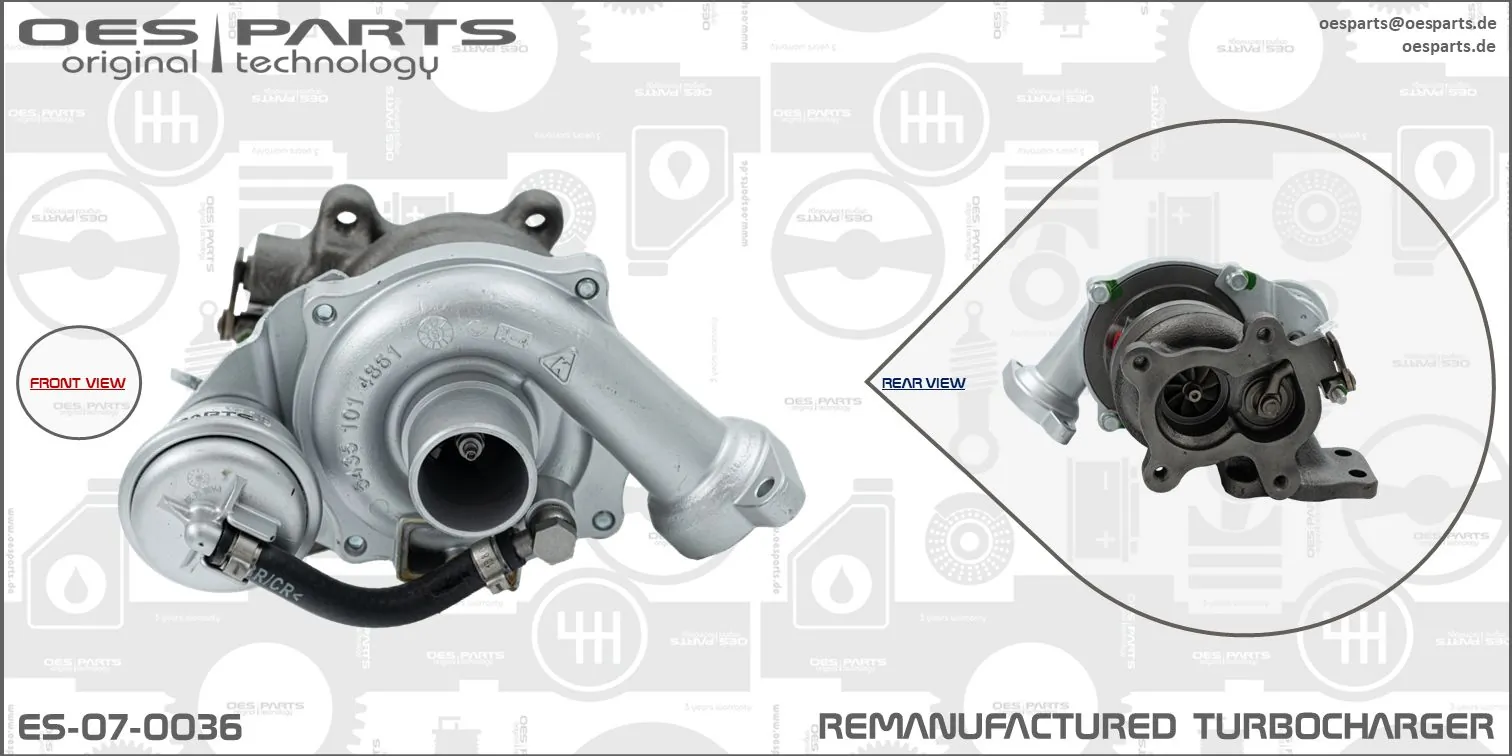 OES PARTS töltő, feltöltés - ES-07-0036 - TothCarparts