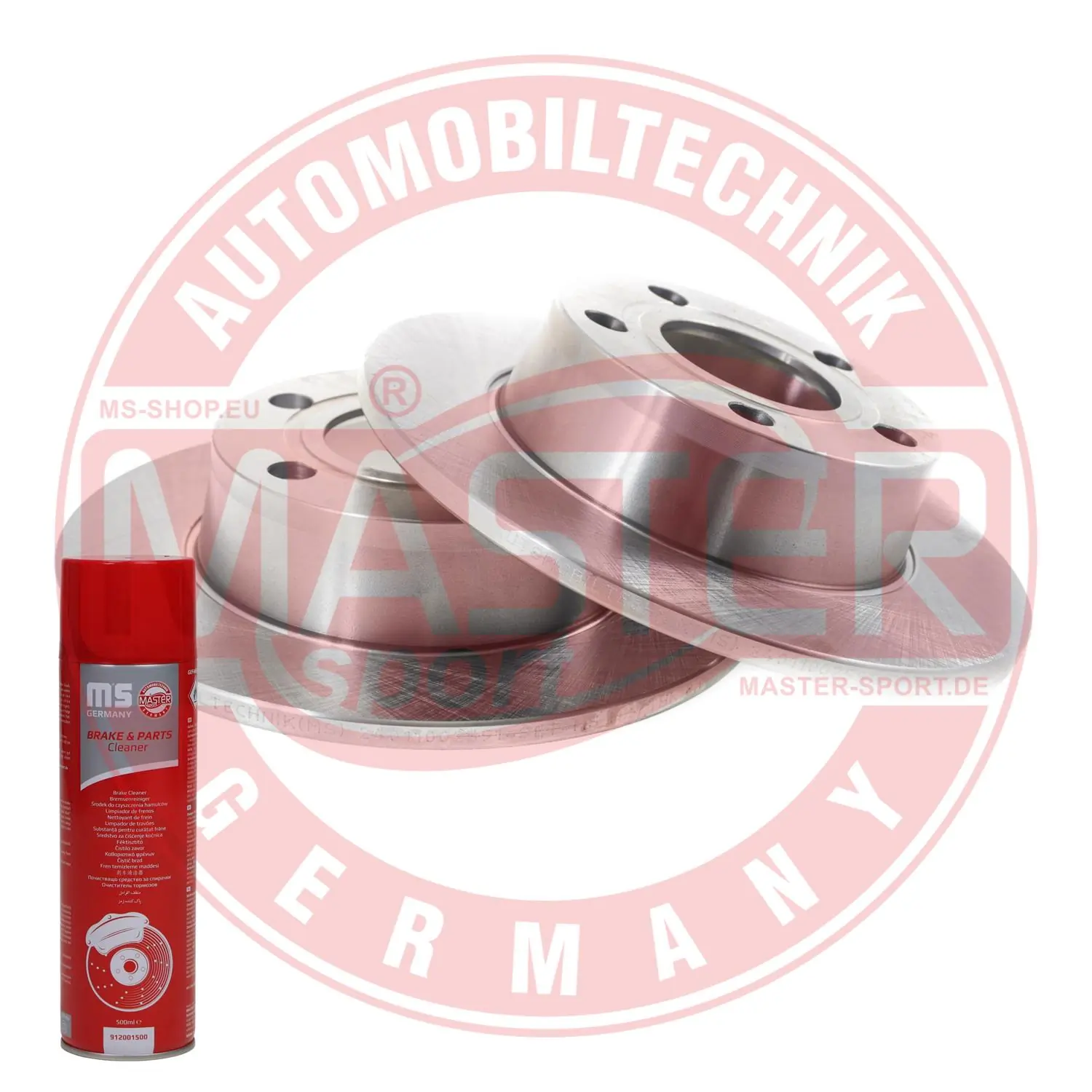 MASTER-SPORT GERMANY féktárcsa - 24011002591-SET-MSP - TothCarparts