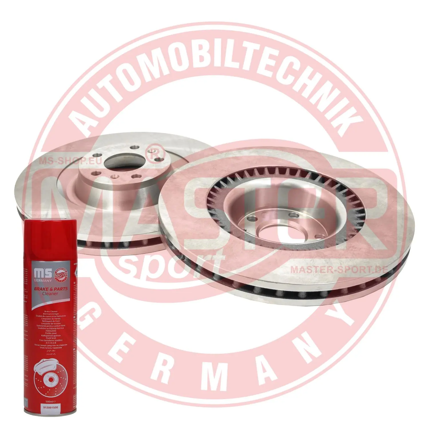 MASTER-SPORT GERMANY féktárcsa - 24013401001-SET-MSP - TothCarparts