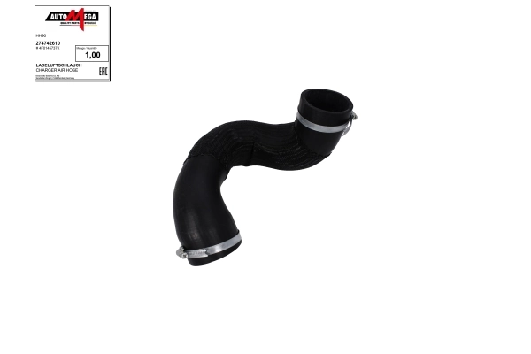 AUTOMEGA Töltőlevegő cső - 274742610 - TothCarparts
