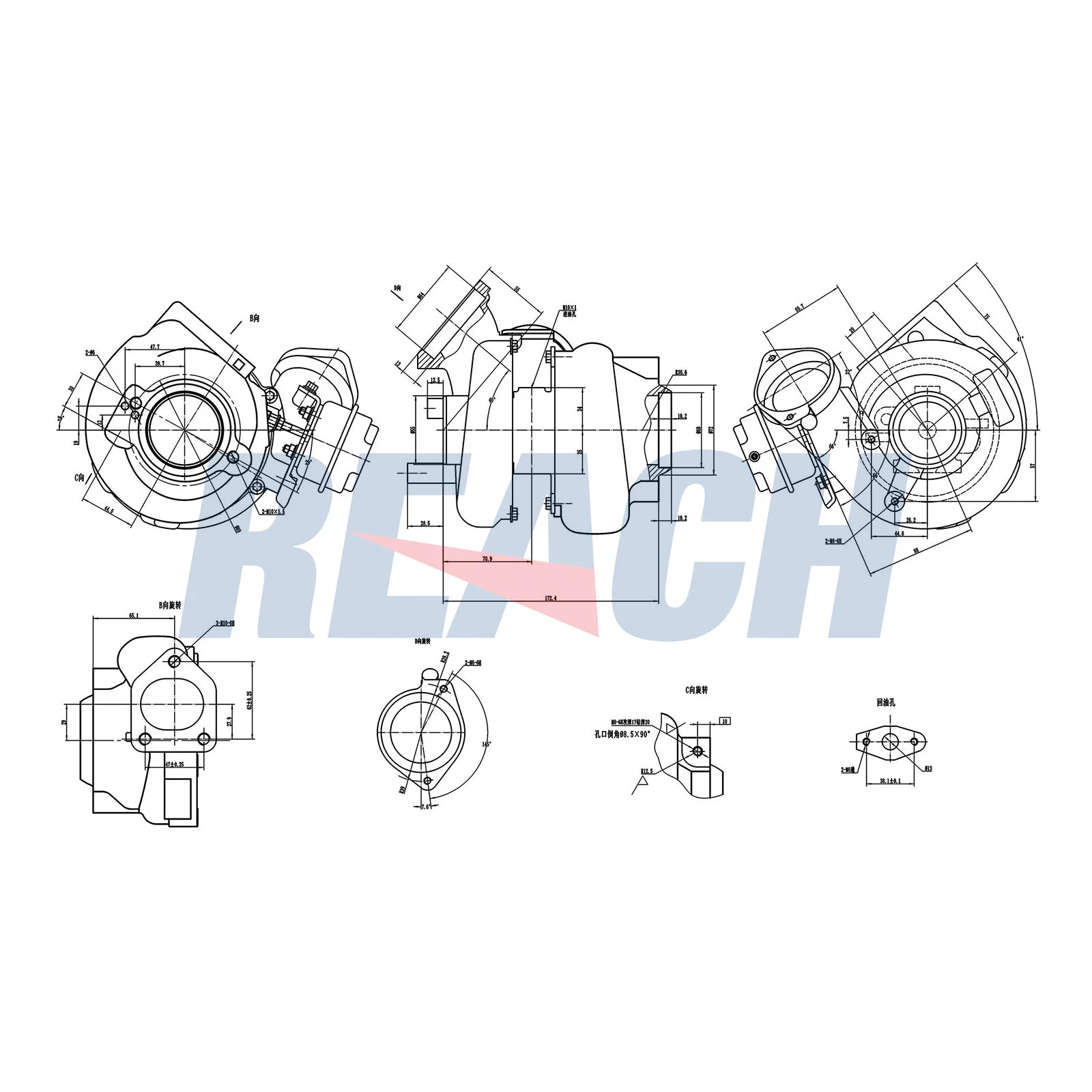 REACH töltő, feltöltés - 1.TI.12076 - TothCarparts