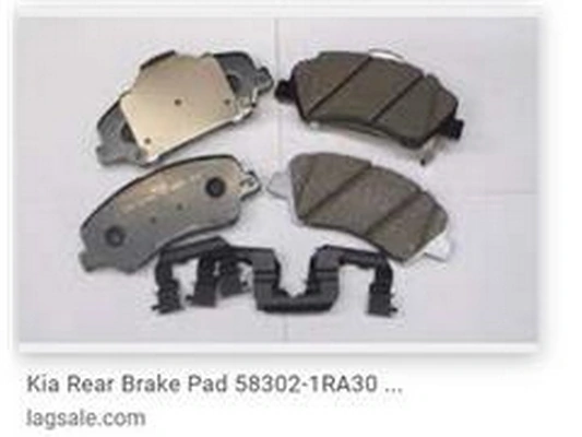 ZPY fékbetétkészlet, tárcsafék - 58302-1RA30 - TothCarparts
